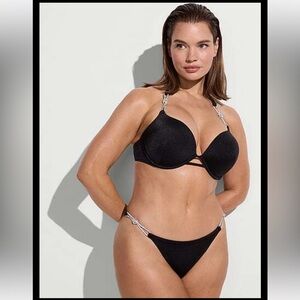 NWT Victoria secret swim bombshell bikinis 34C and M bottoms